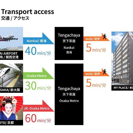 Fds Plaisir Apartment Osaka Ngoại thất bức ảnh