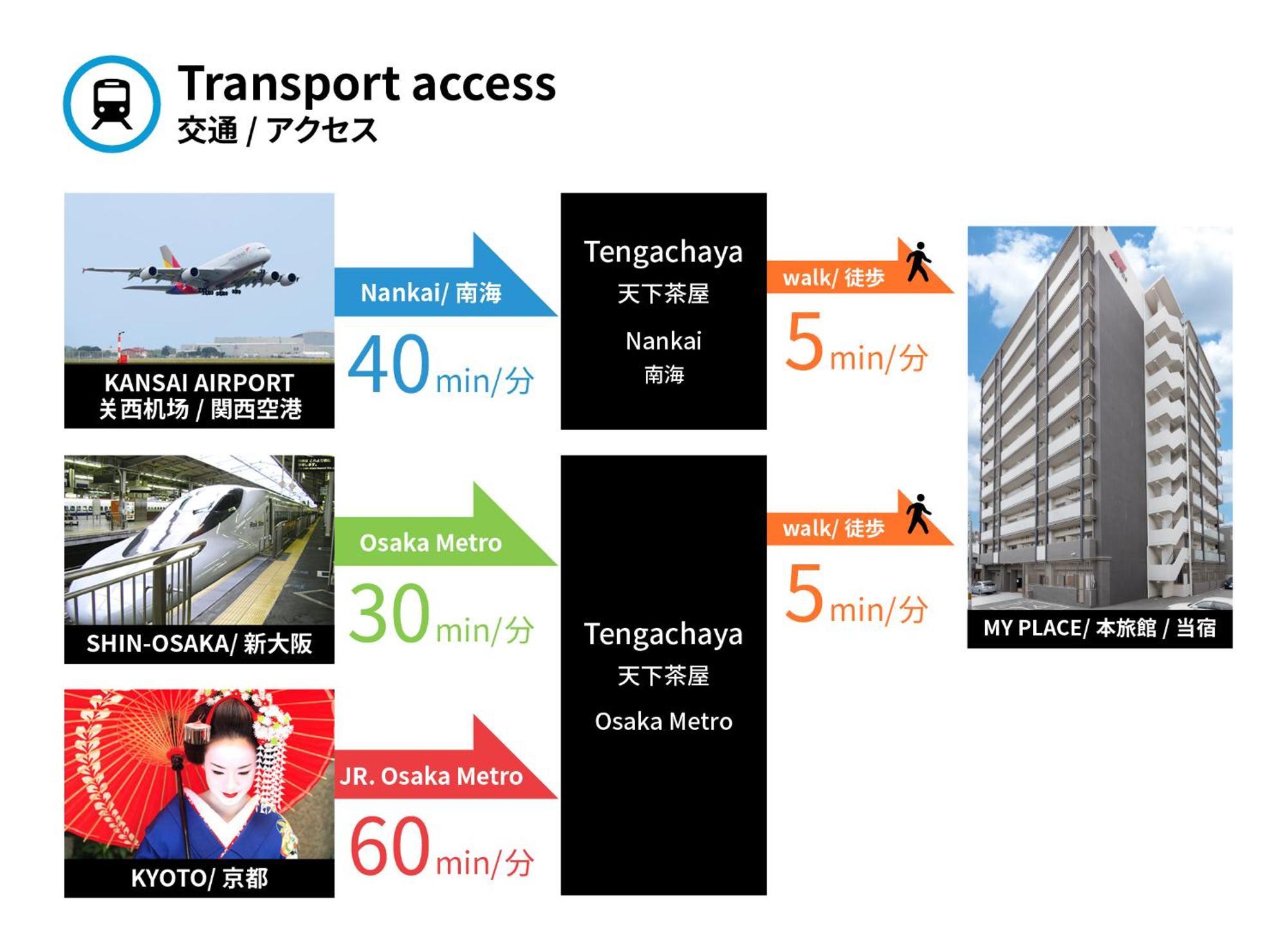 Fds Plaisir Apartment Osaka Ngoại thất bức ảnh